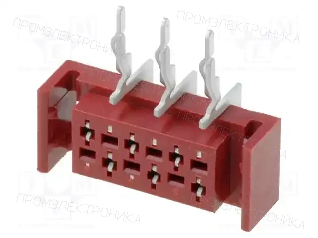 AMPHENOL COMMUNICATIONS SOLUTIONS TMM-5-L-06-2 — Разъeмы Micro-Match растр 1,27мм