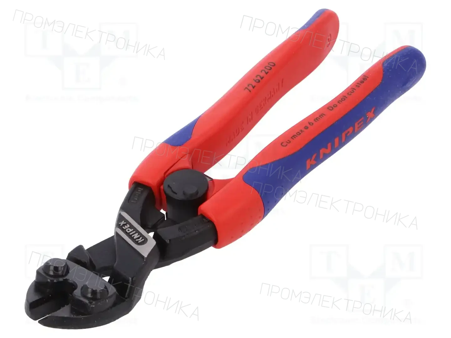 KNIPEX 72 62 200 — Клещи-кусачки для резки