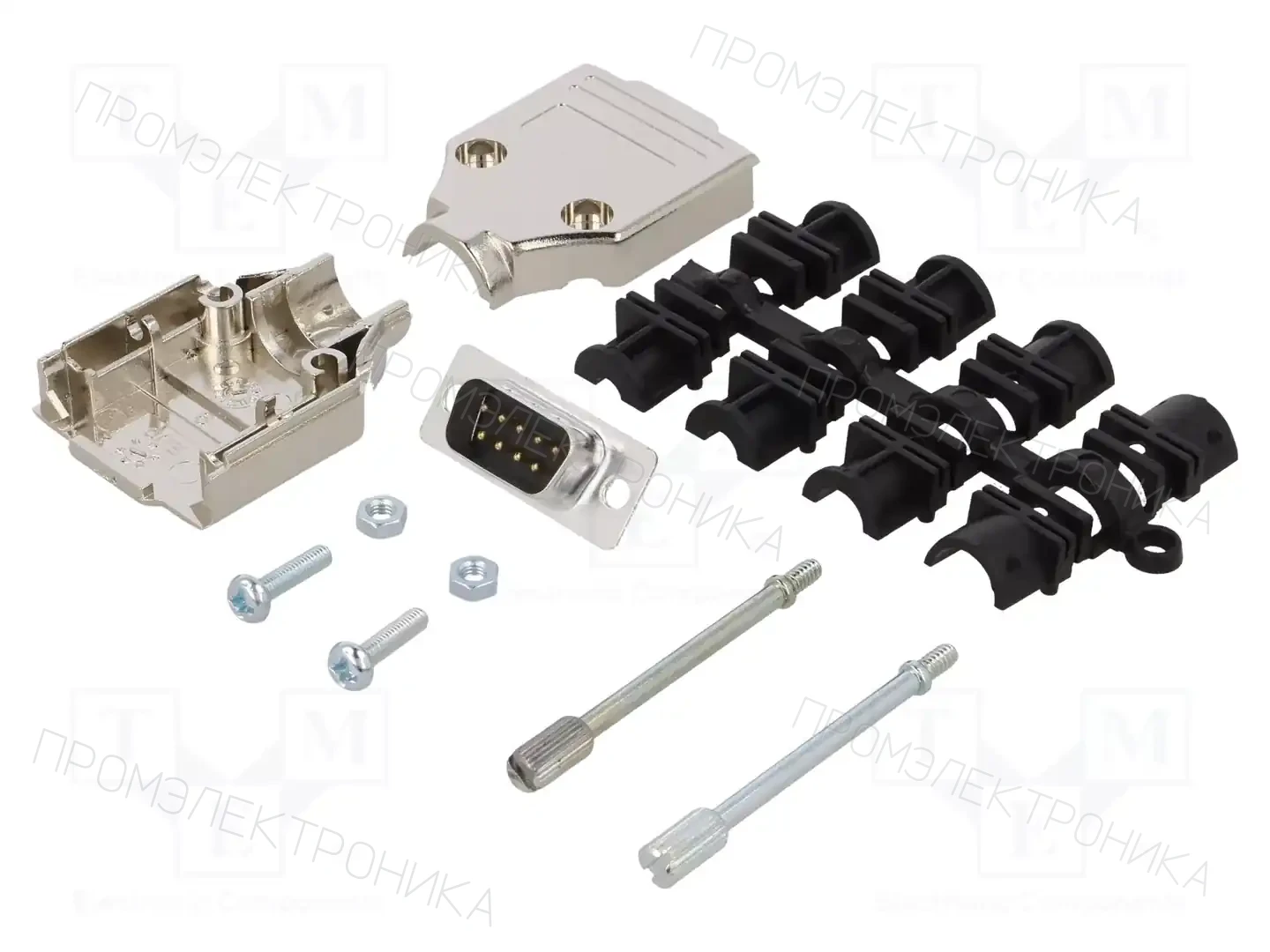 MH CONNECTORS MHDTPK9-DB9P-K — Комплектные штекеры D-Sub