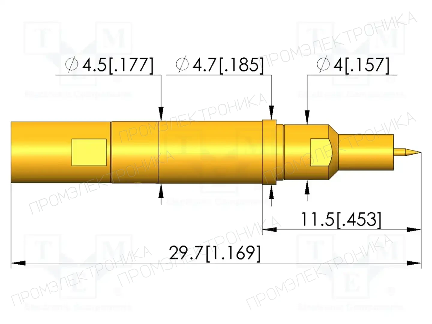 INGUN HFS-440 201 051 A 5002 — Измерительные щупы