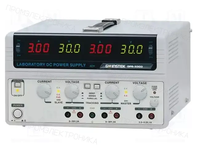 GW INSTEK GPS-3303 — Блоки питания многоканальные