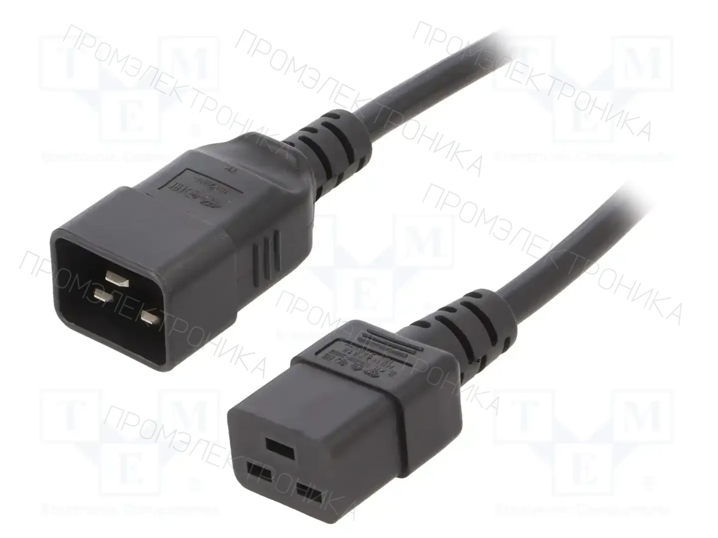 LIAN DUNG LT-550+549 H05VV-F 1.5/3C BLK 3M — Кабели питания компьютерные и универс