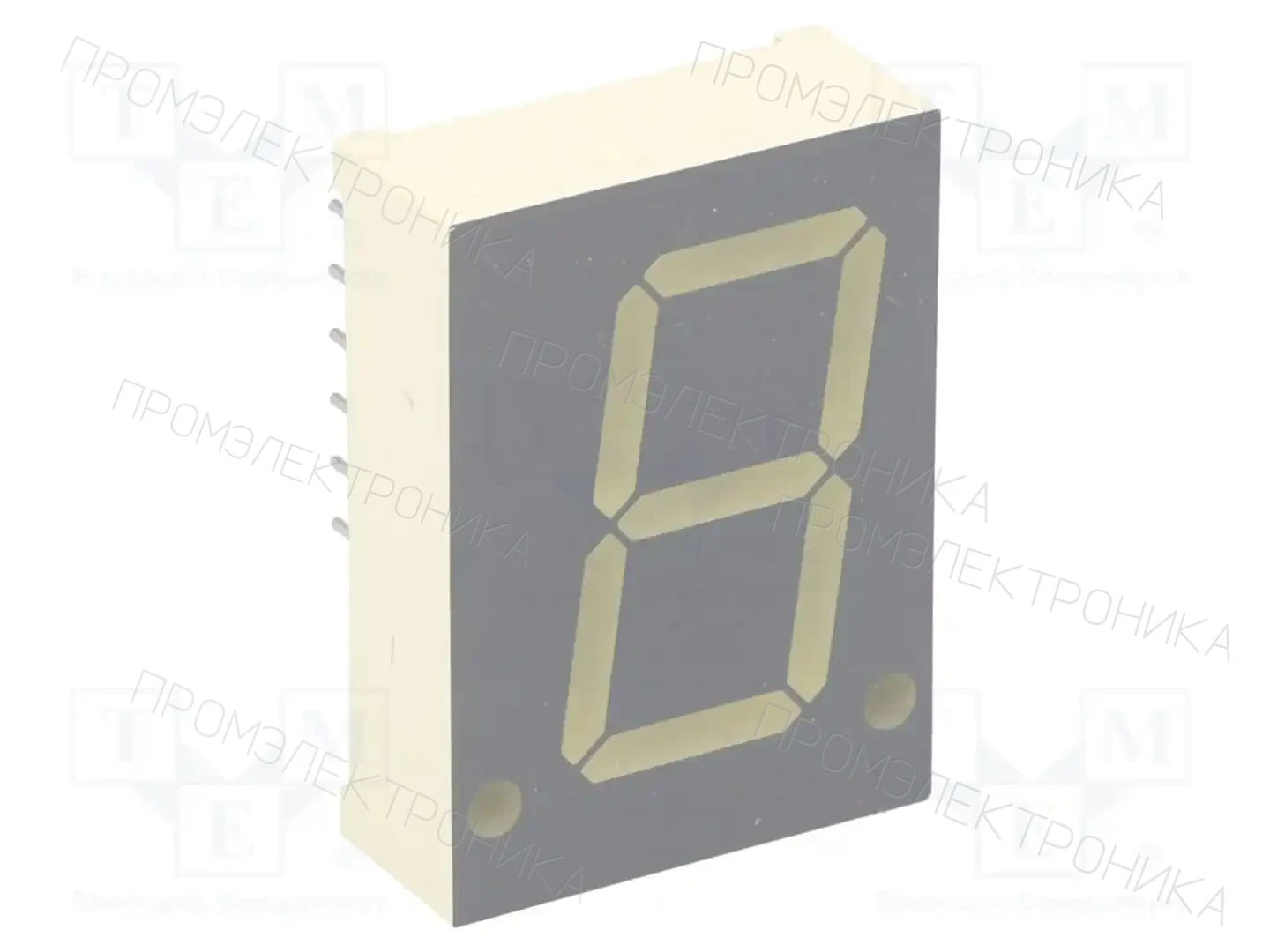 KINGBRIGHT ELECTRONIC SA08-11EWA — Светодиодные дисплеи 7-сегментные