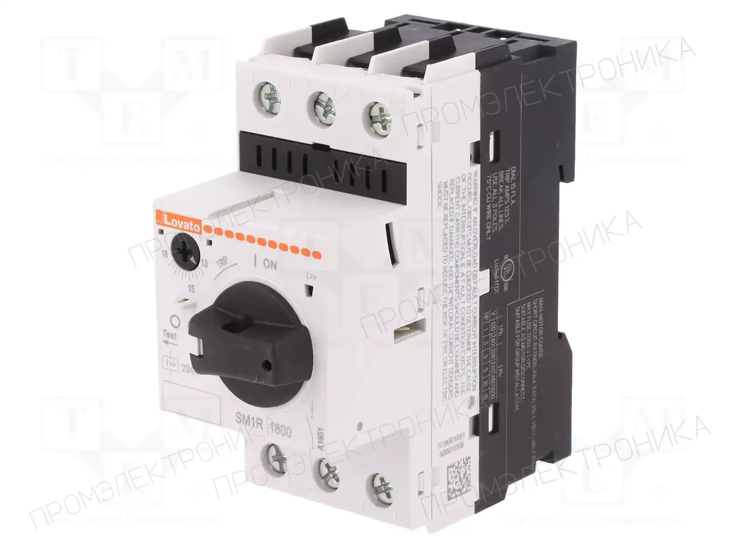 LOVATO ELECTRIC SM1R3200 — Выключатели двигательные