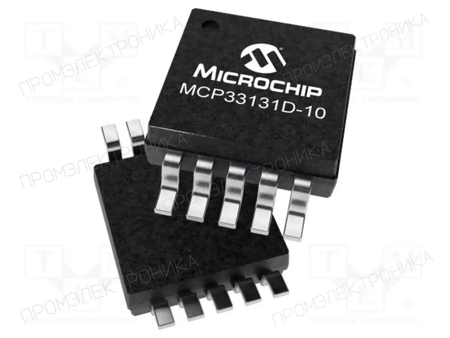 Microchip Technology MCP33131D-10T-E/MS — Преобразователи A/D - микросхемы