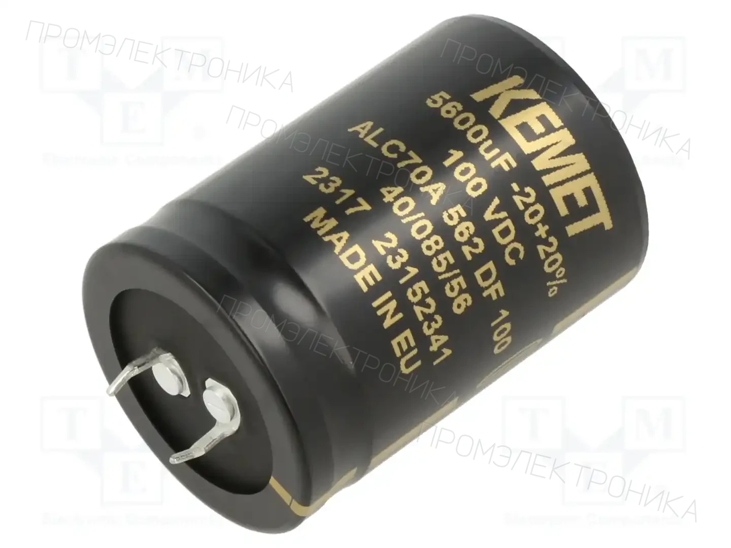 KEMET ALC70A562DF100 — Конденсаторы электролитические SNAP-IN