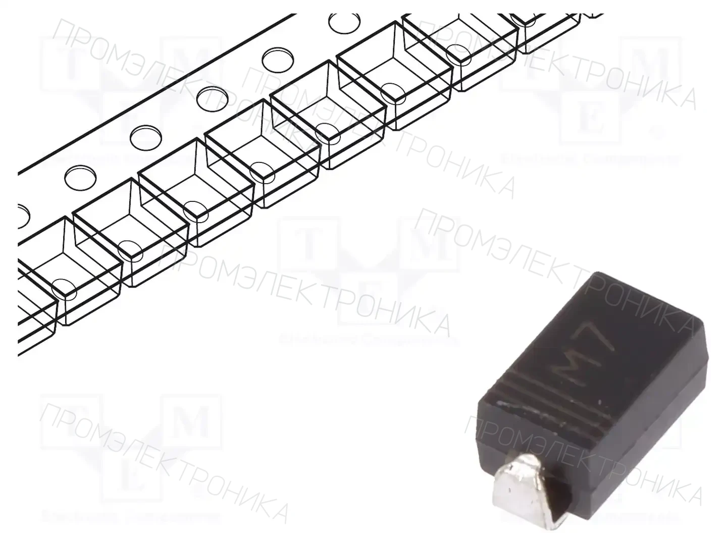 LUGUANG ELECTRONIC M7 — Универсальные диоды SMD
