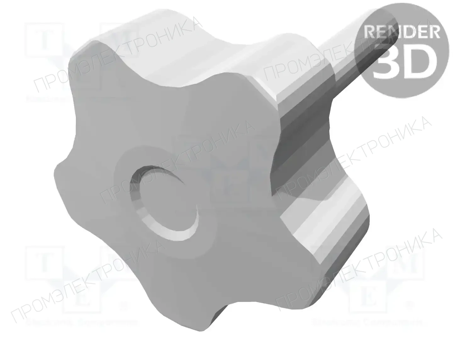 ELESA+GANTER VCT.40 P-M8X40-C3 — Ручки зажимные