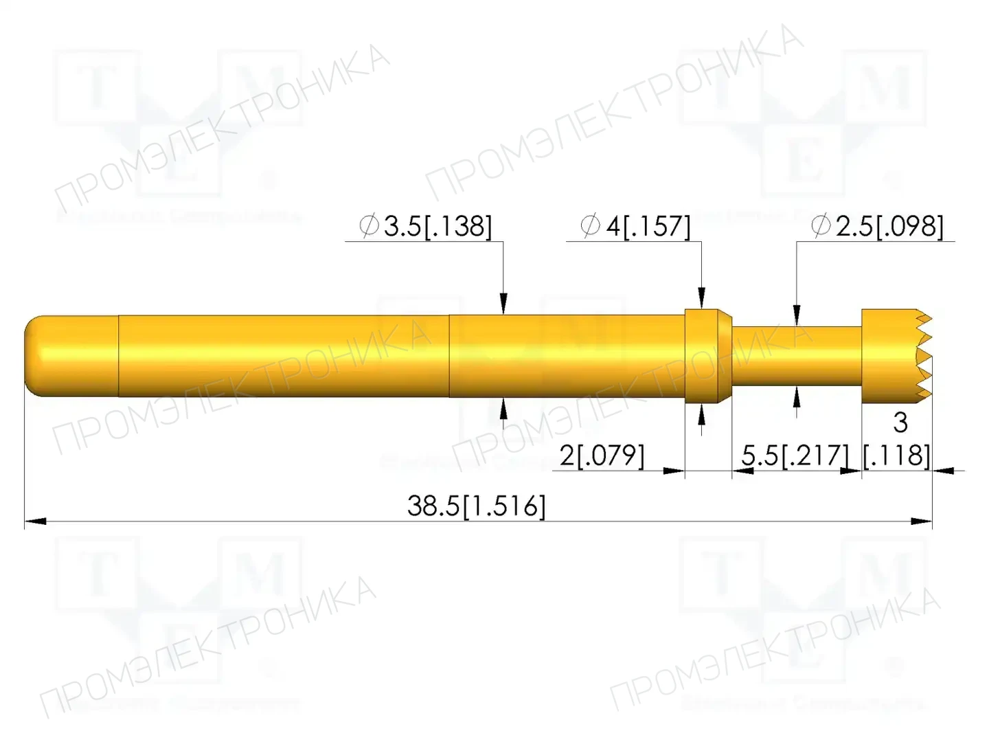INGUN GKS-854 306 400 A 3002 — Измерительные щупы