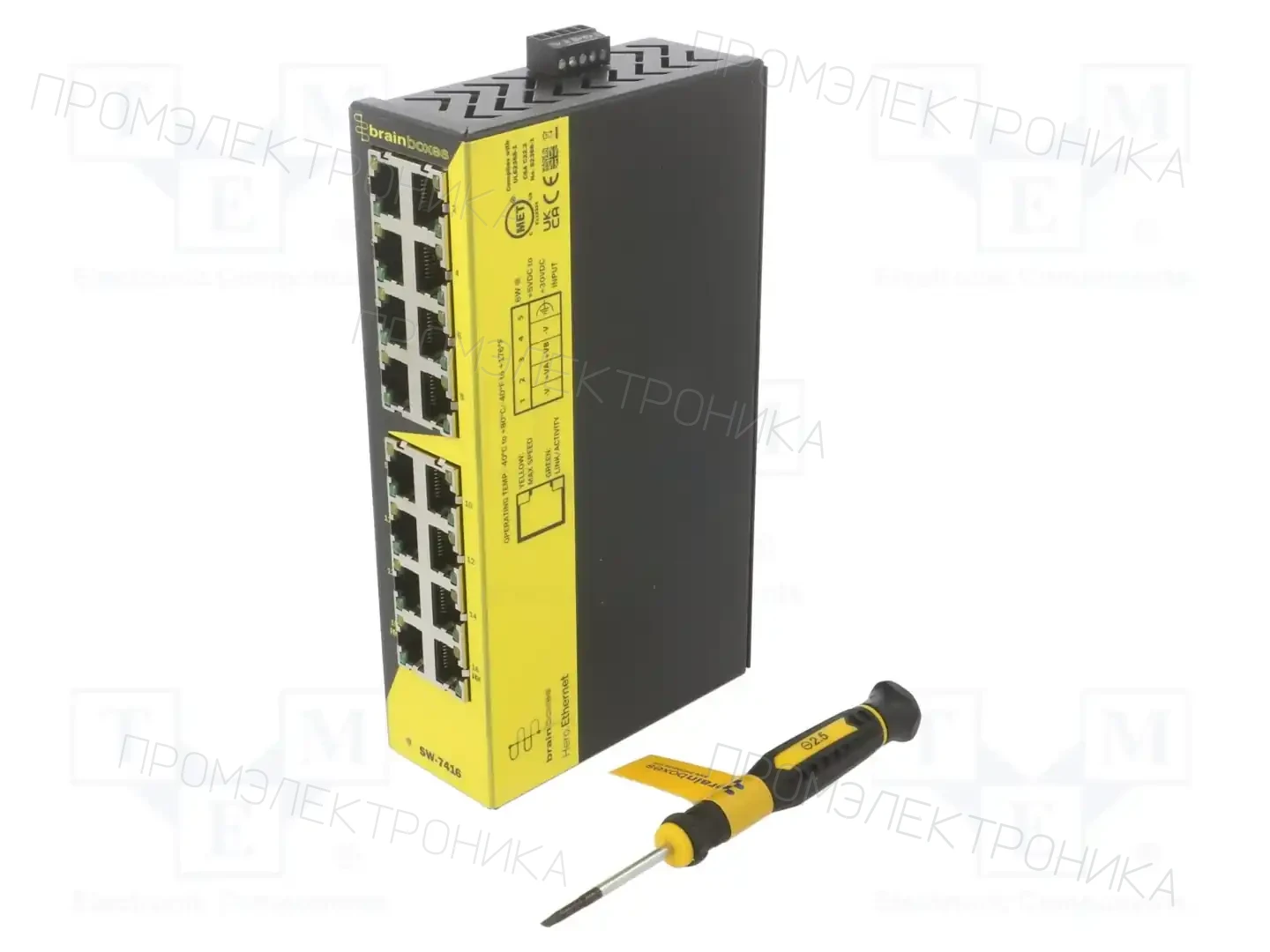 BRAINBOXES SW-7416 — Промышленные сети