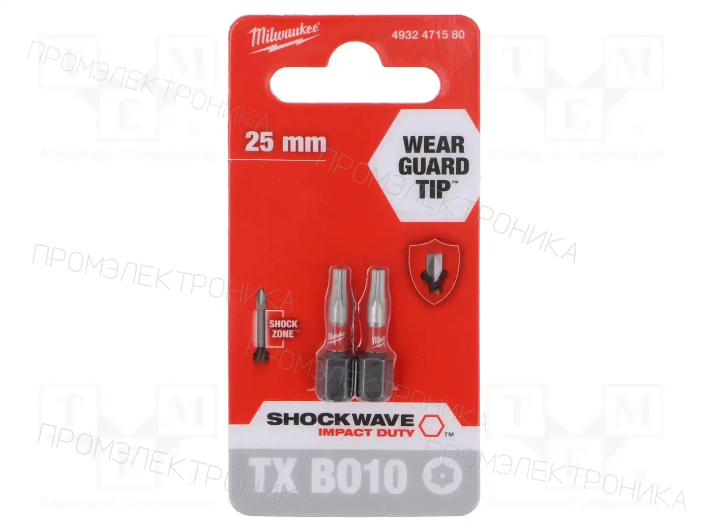 Milwaukee 4932471580 — Наконечники для отверток