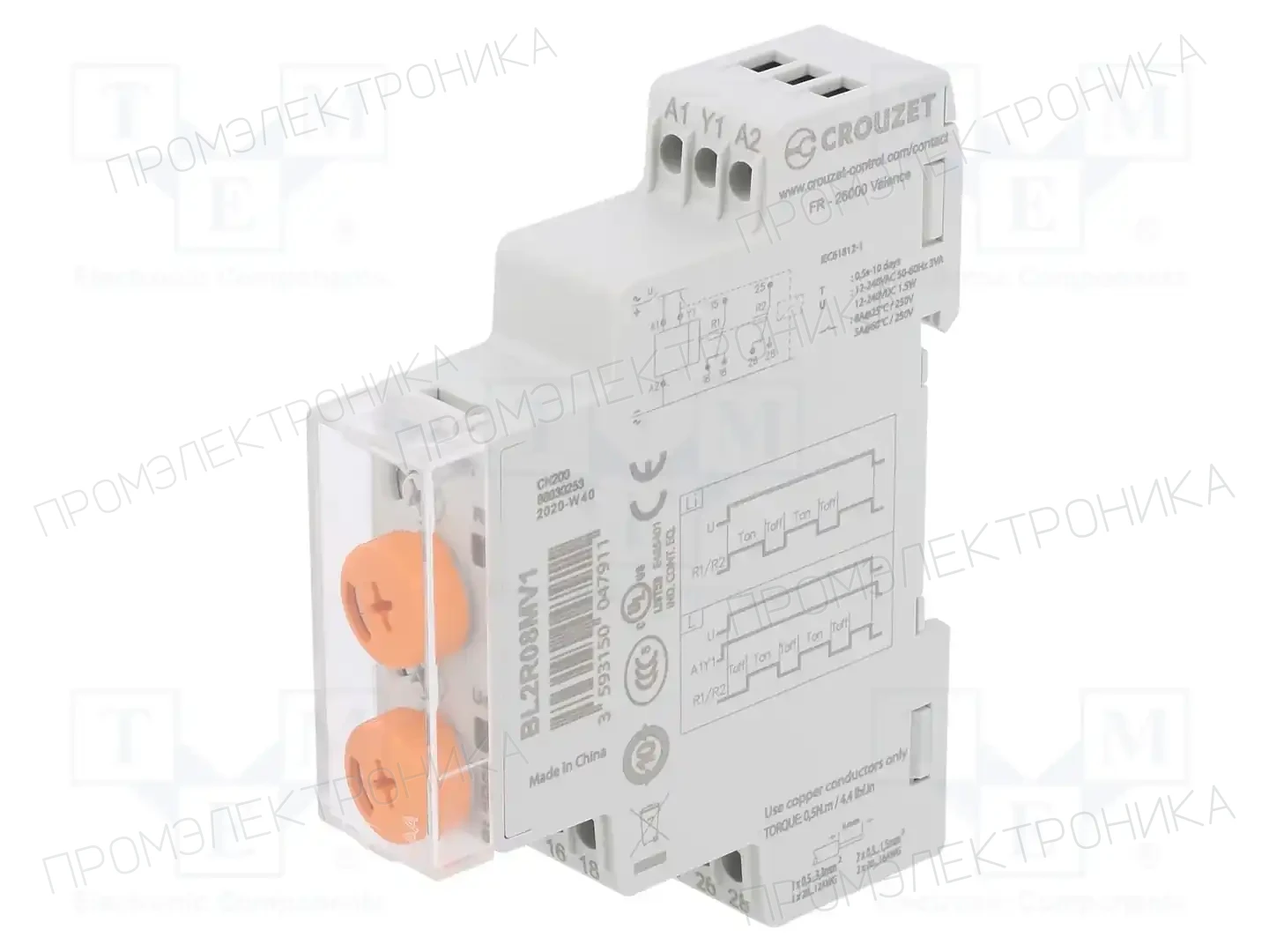 CROUZET BL2R08MV1 — Временные аналоговые реле