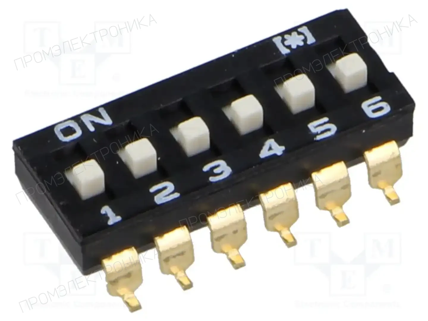 CONNFLY DS1040-01-06SBWB — Переключатели типа Dip-Switch
