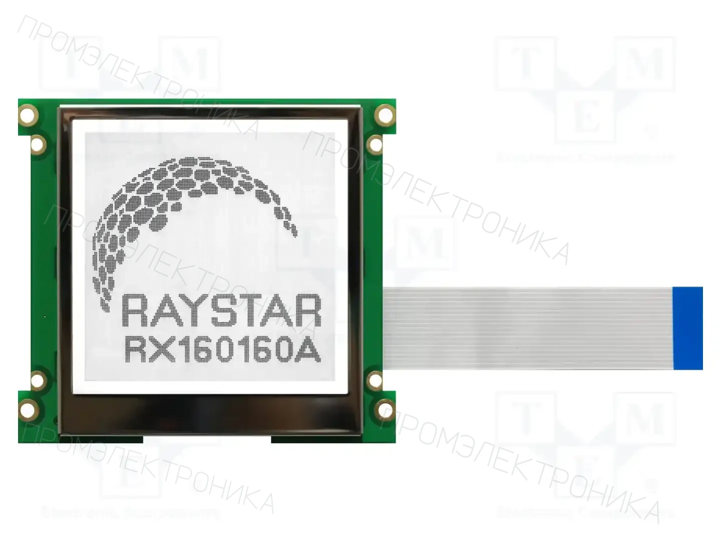 RAYSTAR OPTRONICS RX160160A-FHW — Дисплеи LCD графические