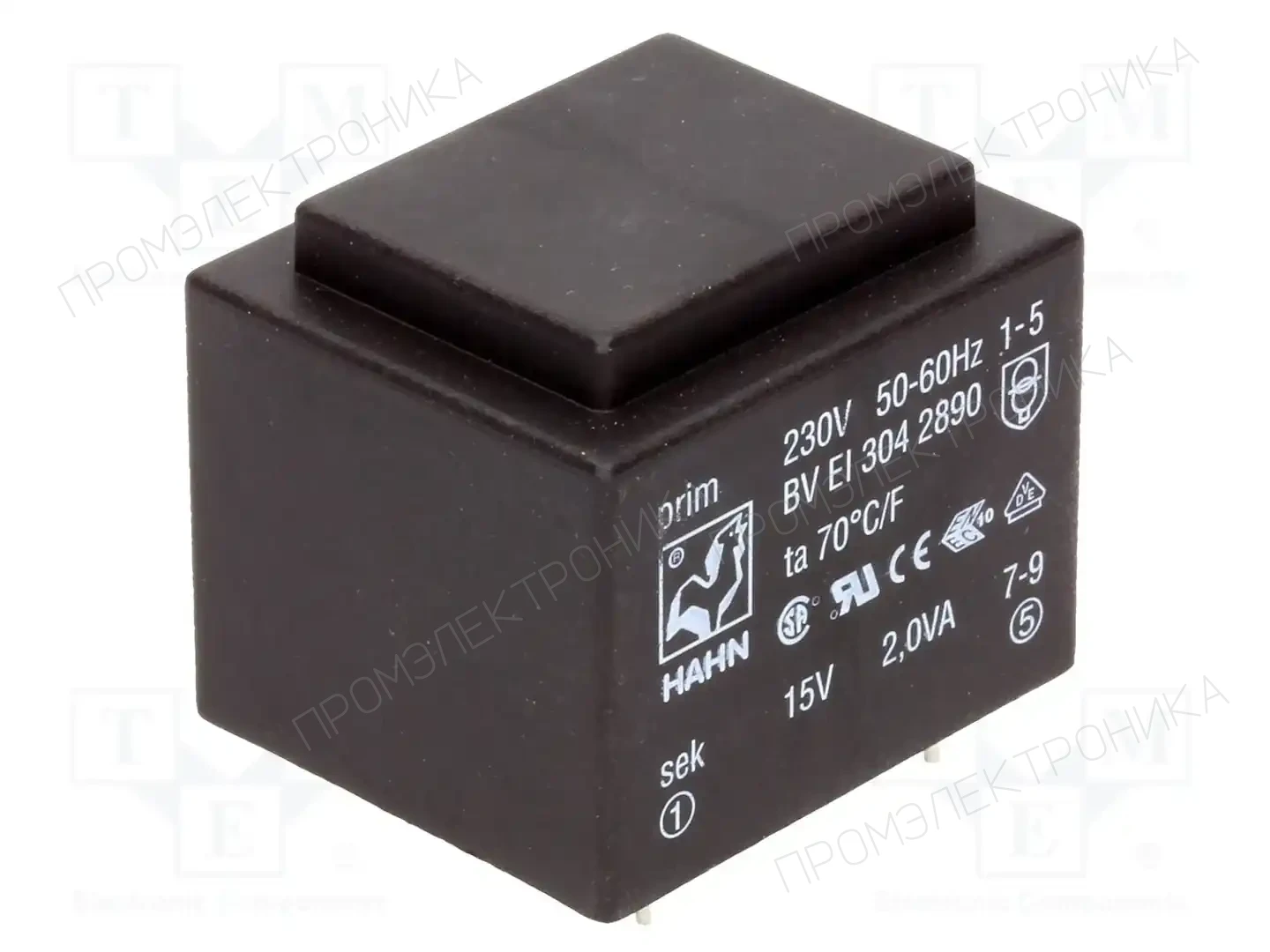 HAHN BV EI 304 2890 — Трансформаторы PCB