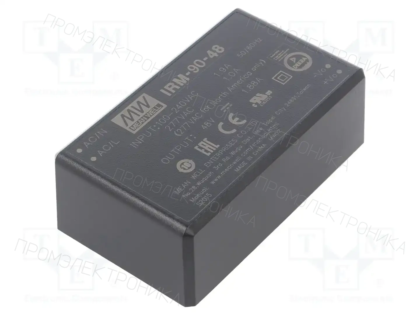 MEAN WELL IRM-90-48 — Преобразователи AC/DC для PCB