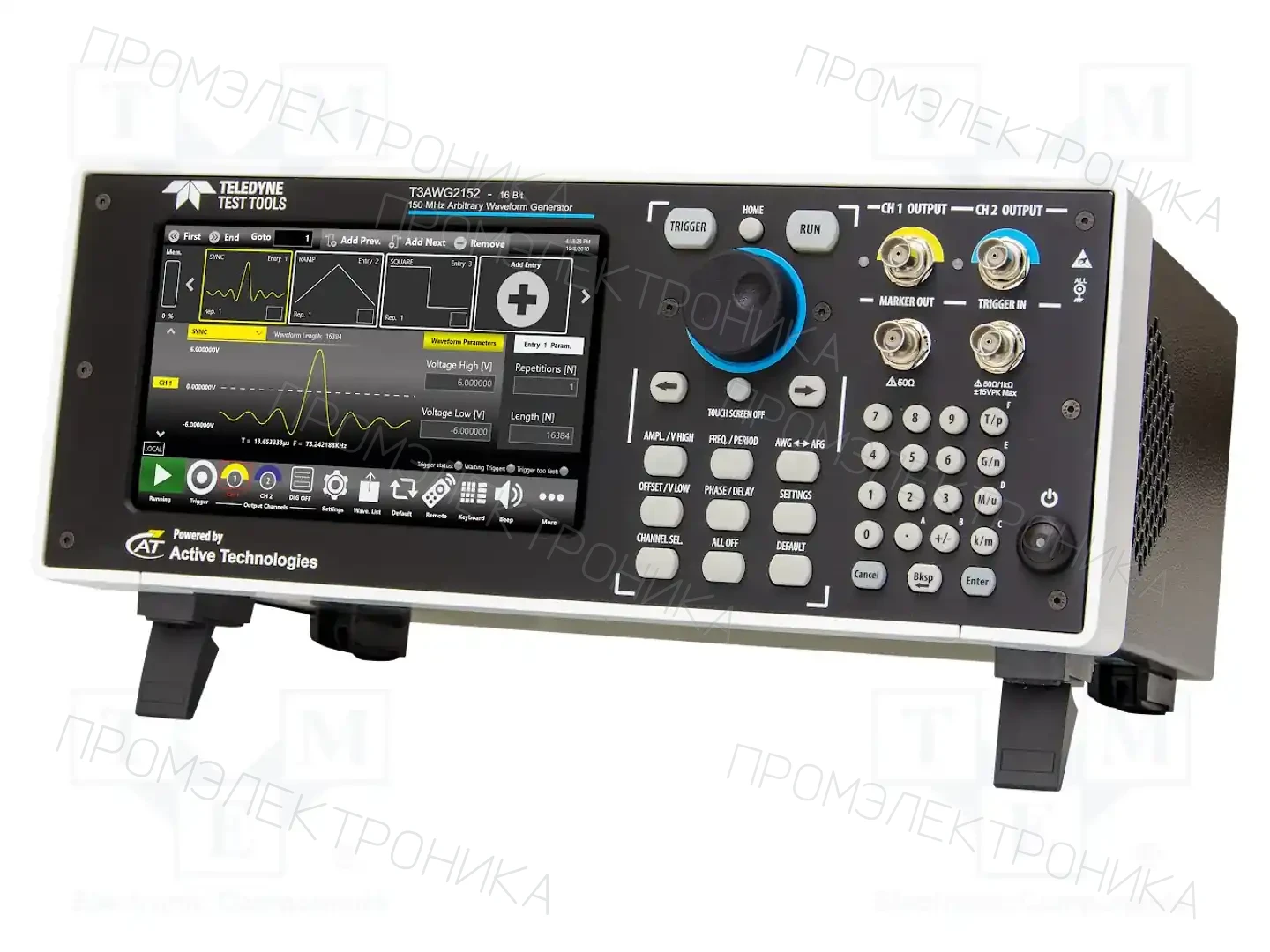 TELEDYNE LECROY T3AWG2152 — Генераторы и измерители частоты