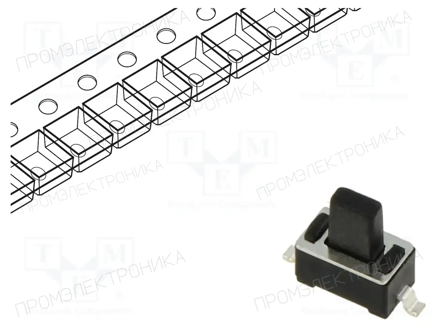 CONNFLY DS1042-03-23KKR16010 — Микропереключатели TACT