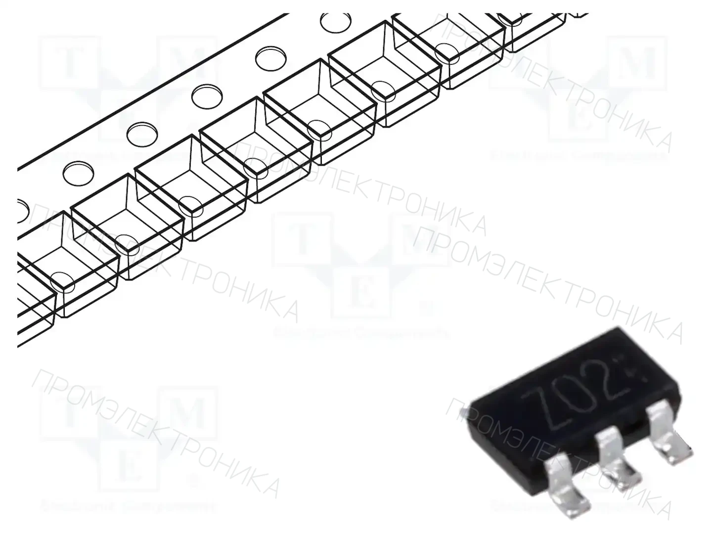 ROHM SEMICONDUCTOR QSZ2TR — Комплементарные пары транзисторов