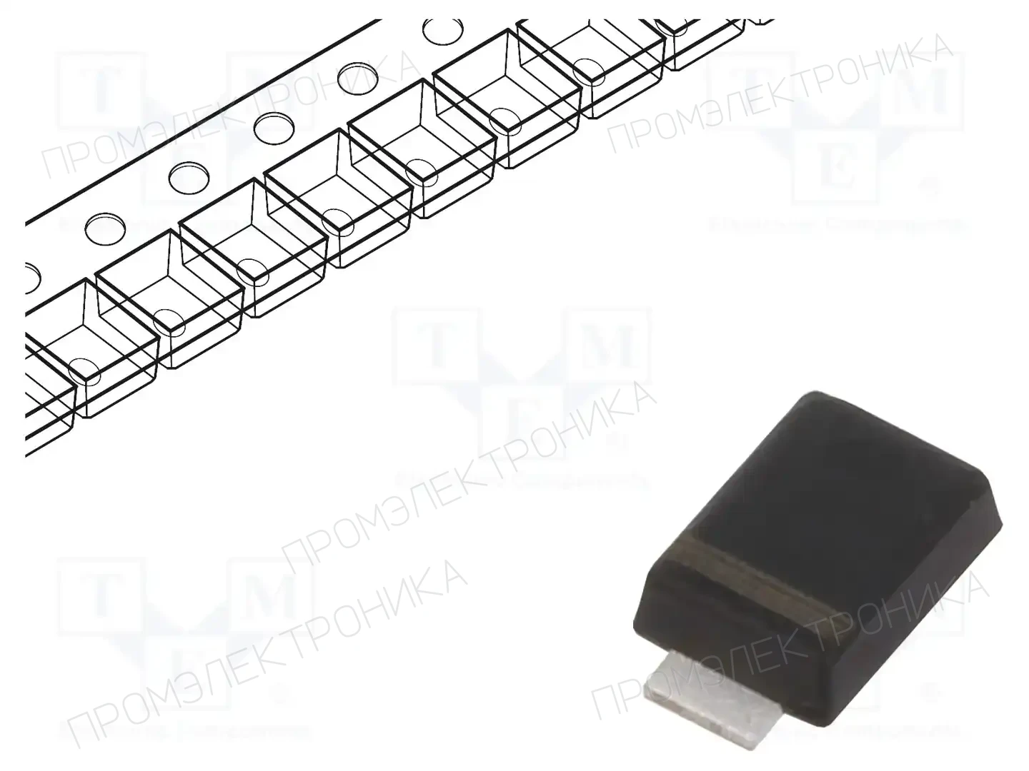 LITTELFUSE TPSMA6L16A — Диоды TVS SMD однонаправленные