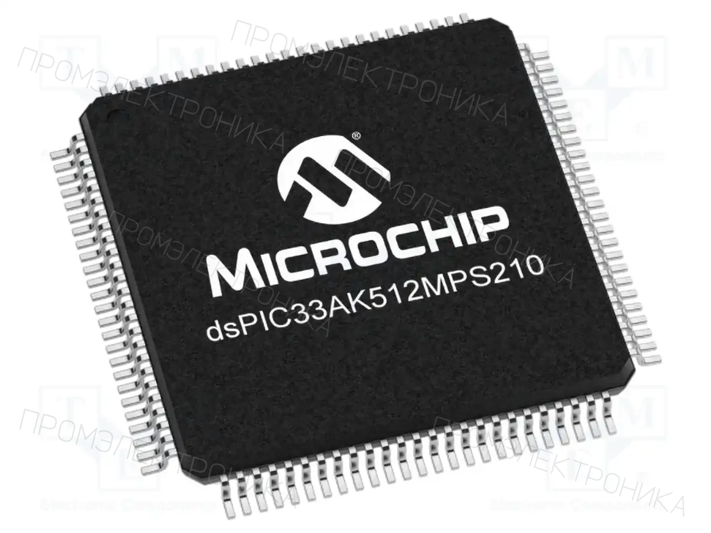 Microchip Technology DSPIC33AK512MPS210-I/PT — Линейка dsPIC 16-bit