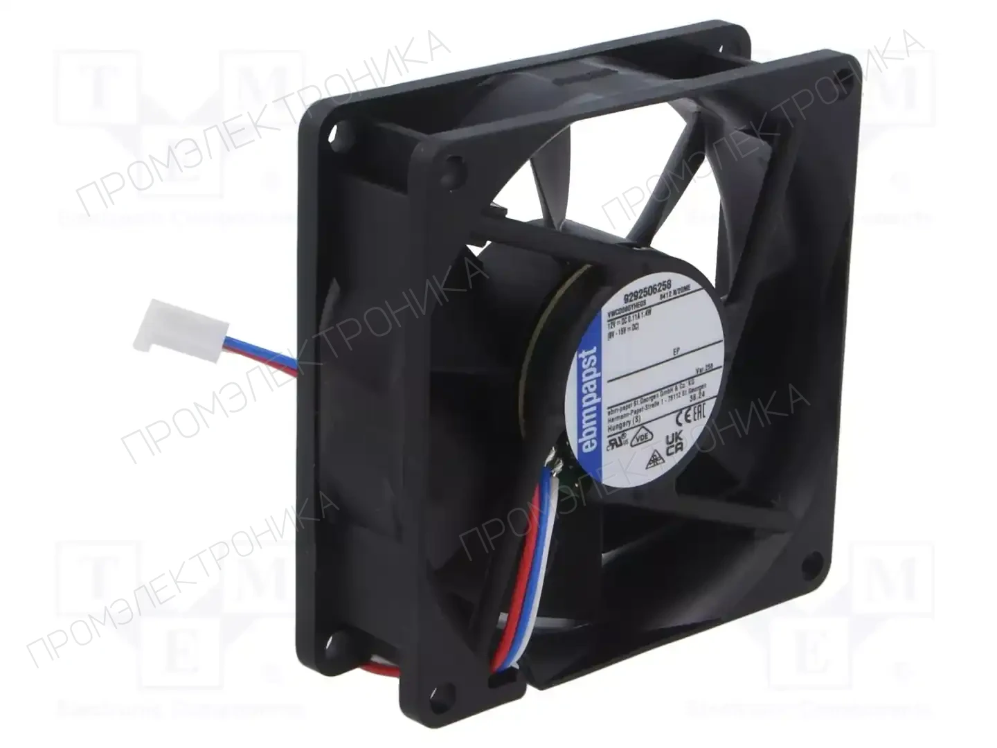 EBM-PAPST 8412N/2GME-258 — Вентиляторы DC 12V