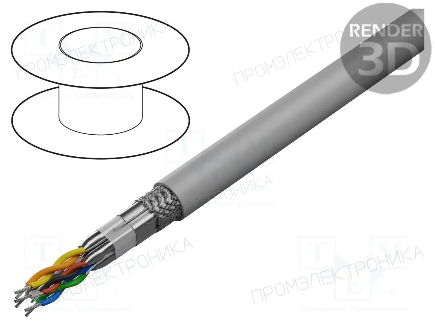 BELDEN 9903 E4X1000 — Провода промышленные Ethernet