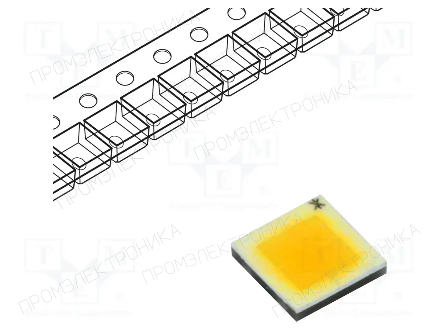 ProLight Opto PBLC-10FVE-B4NH30 — Светодиоды мощности белые - Emitter