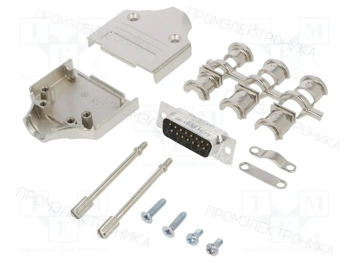 AMPHENOL COMMUNICATIONS SOLUTIONS L17MHDM15+L717SDA15P — Комплектные штекеры D-Sub