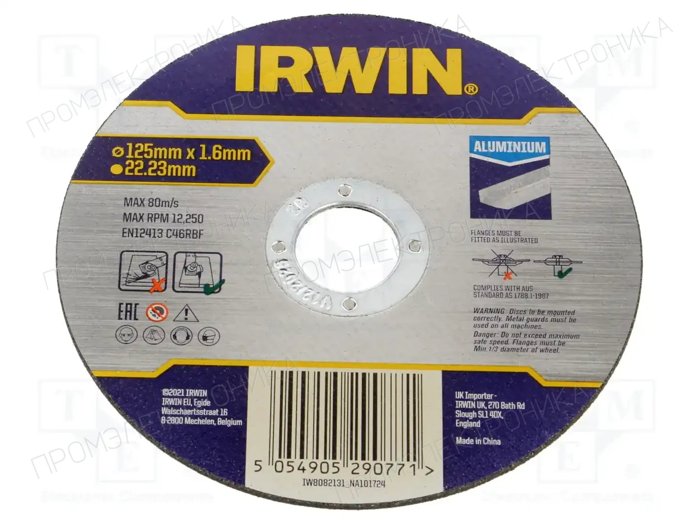 IRWIN IW8082131 — Диски для резки и шлифовки
