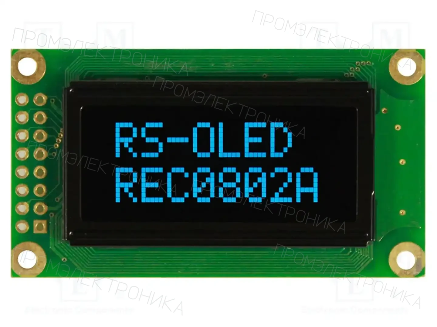 RAYSTAR OPTRONICS REC000802ABPP5N00100 — Дисплеи OLED буквенно-цифровые