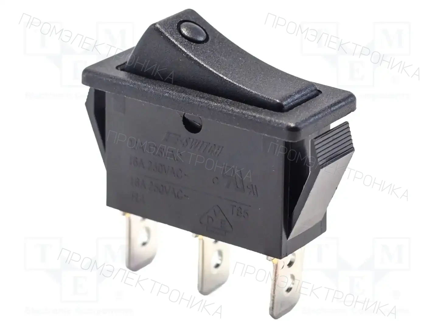 E-SWITCH R4CBLKBLKEF0 — Переключатели типа Rocker