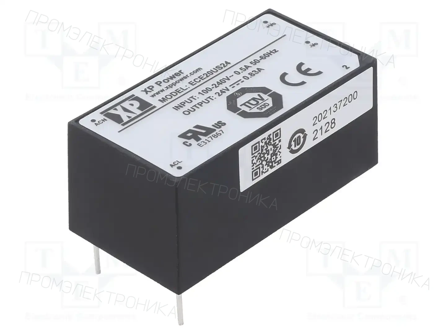 XP POWER ECE20US24 — Преобразователи AC/DC для PCB