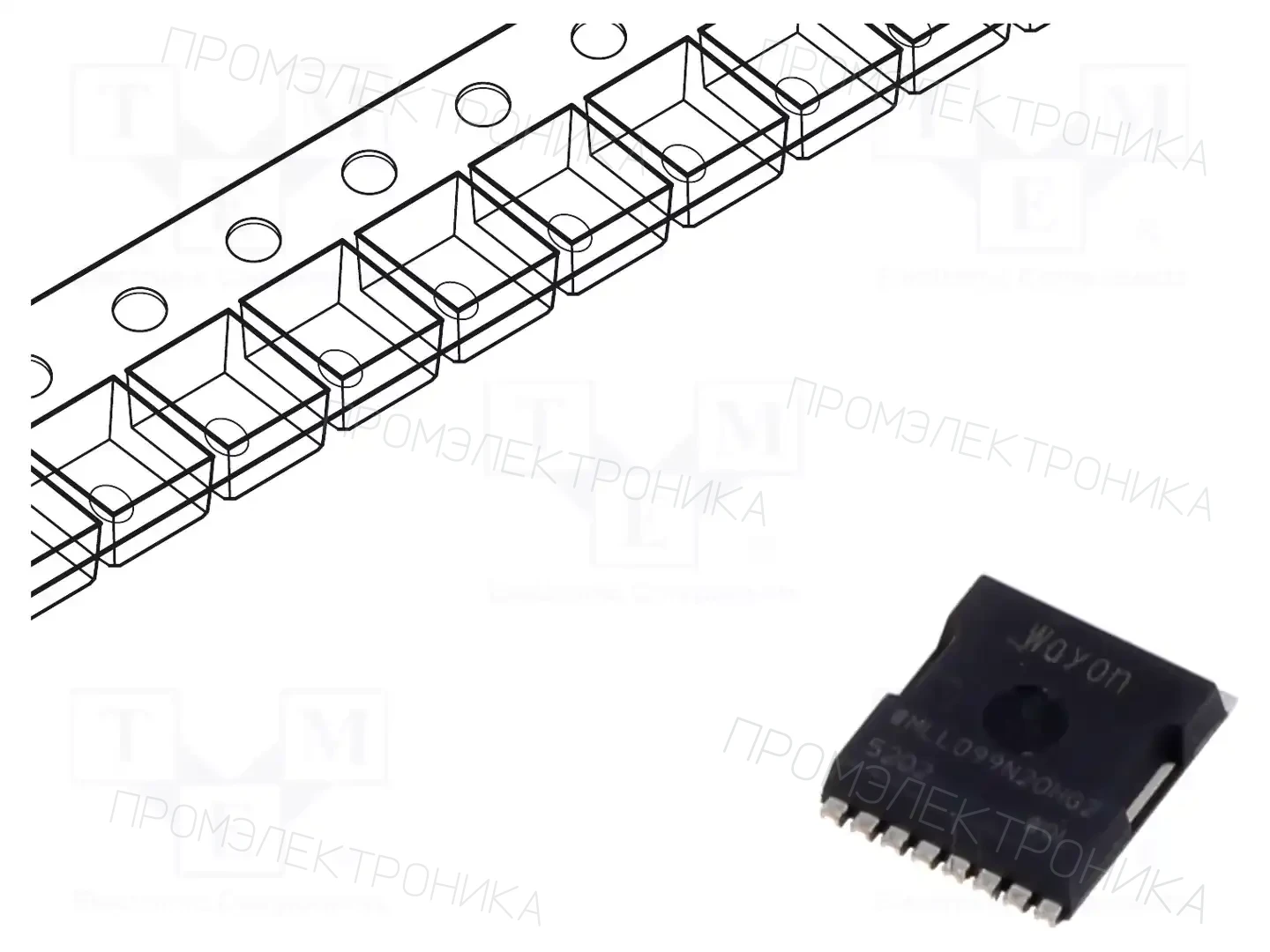 WAYON WMLL099N20HG2 — Транзисторы с каналом N SMD
