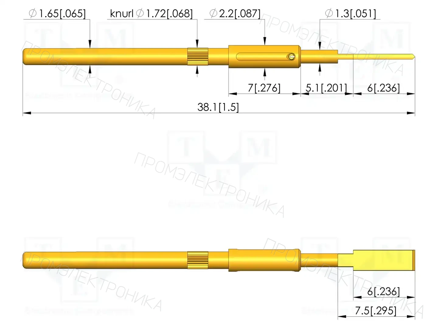 INGUN GKS-710 220 050 A 1507 — Измерительные щупы