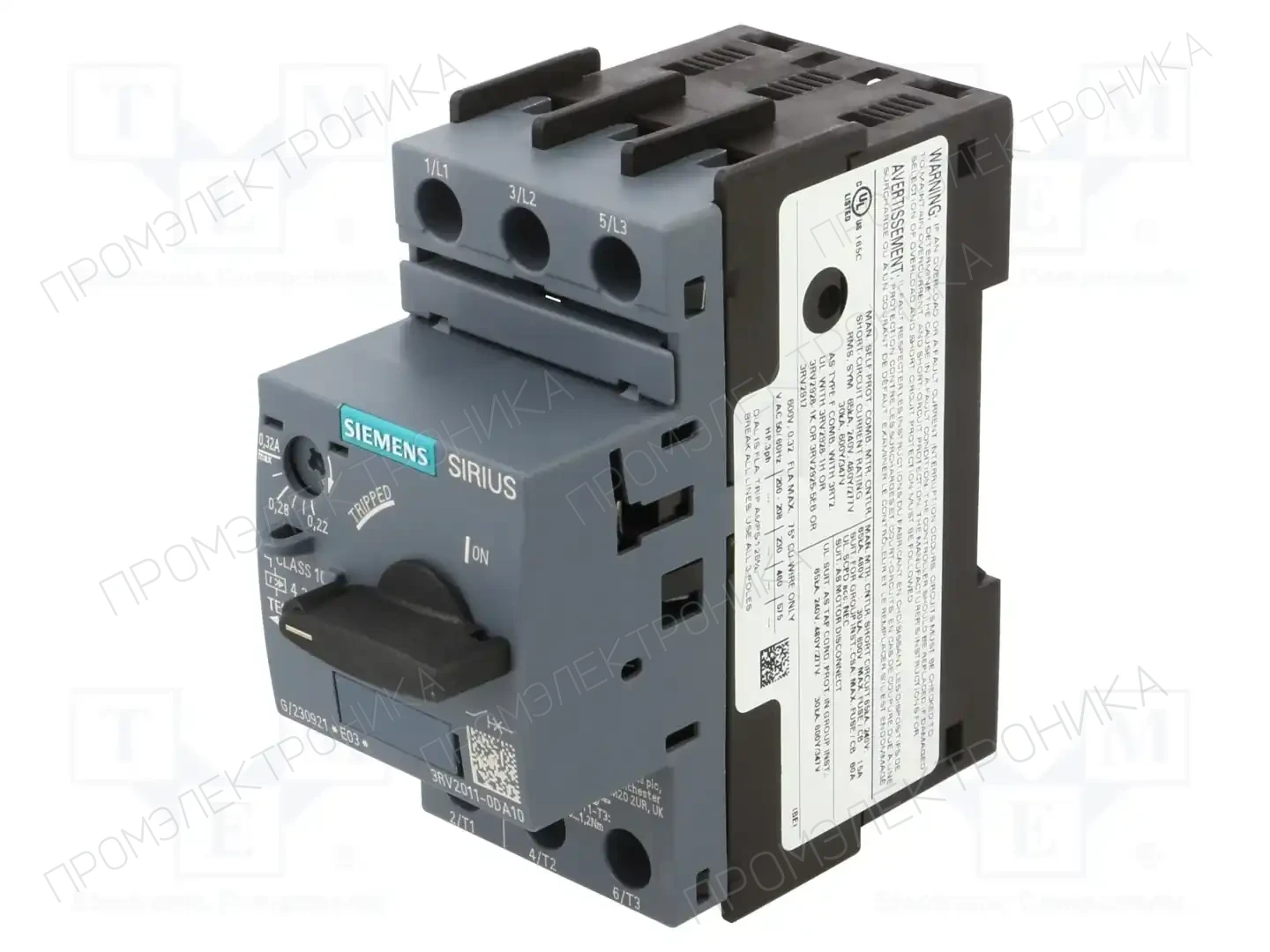 SIEMENS 3RV2011-0DA10 — Выключатели двигательные