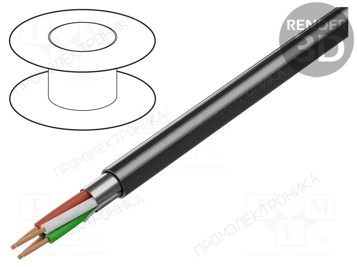 BELDEN 5302FE.00152 — Провода многожильные экранированные