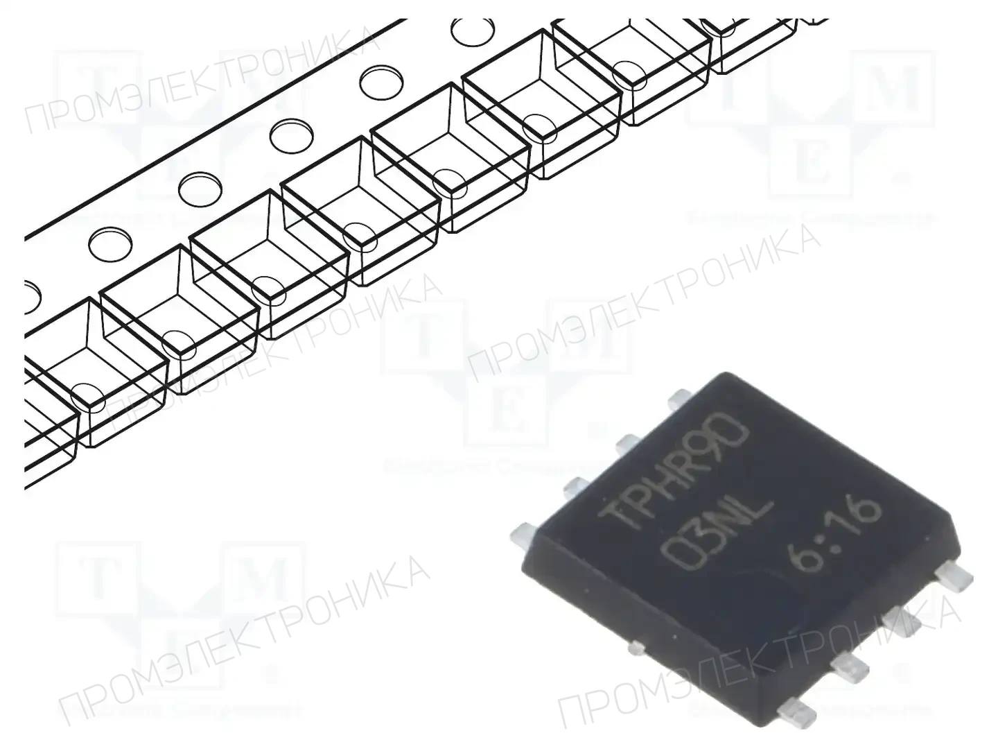 TOSHIBA TPHR9003NL — Транзисторы с каналом N SMD
