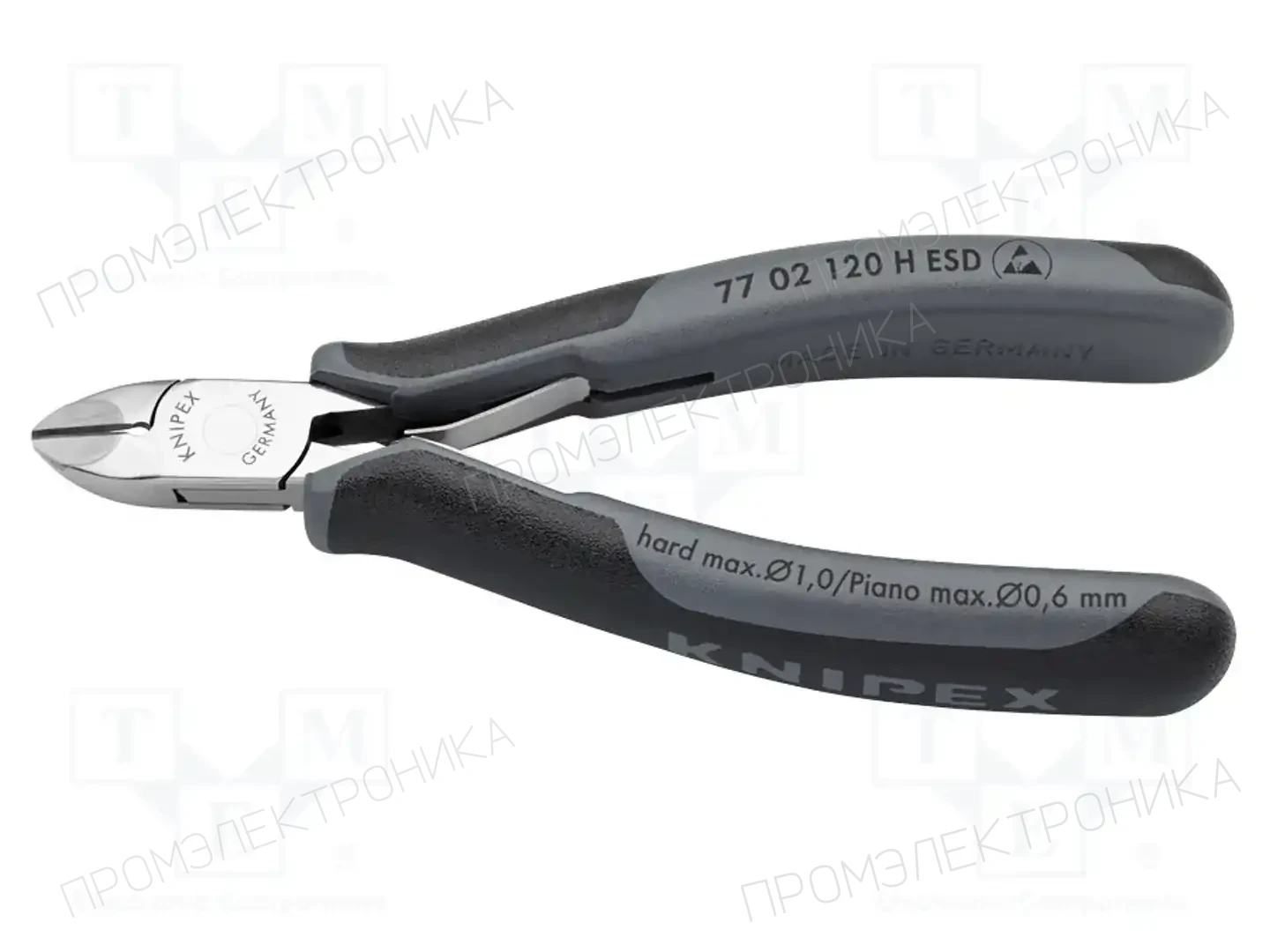 KNIPEX 77 02 120 H ESD — Клещи-кусачки для резки