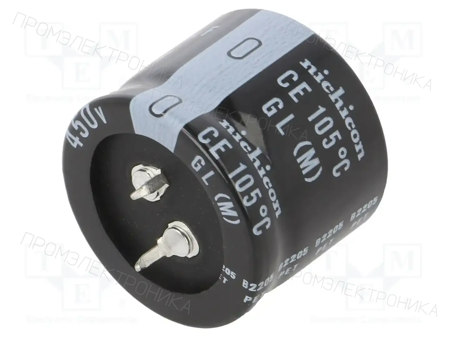 NICHICON LGL2W221MELB25 — Конденсаторы электролитические SNAP-IN