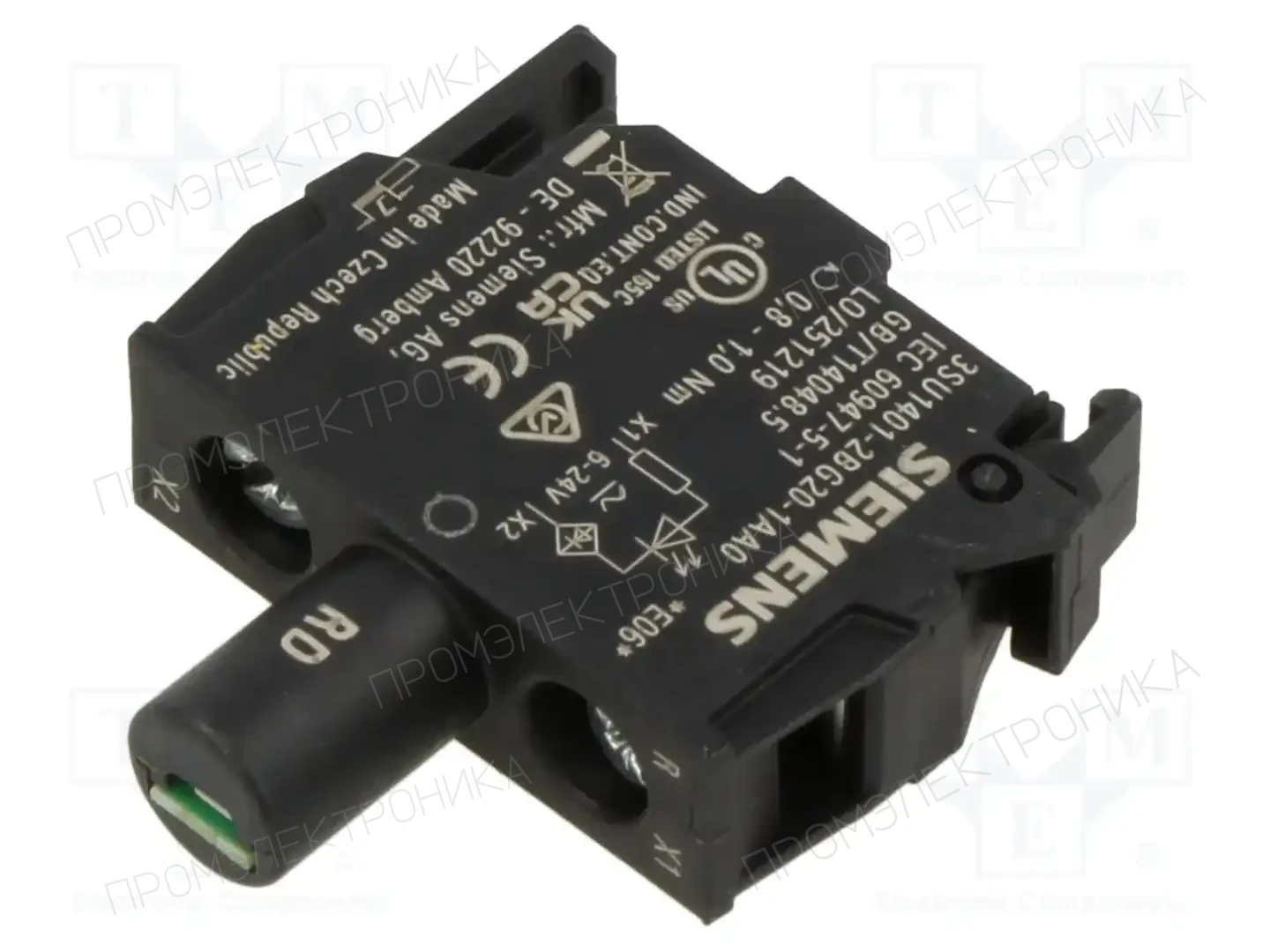 SIEMENS 3SU1401-2BG20-1AA0 — Панельные аксессуары стандартные