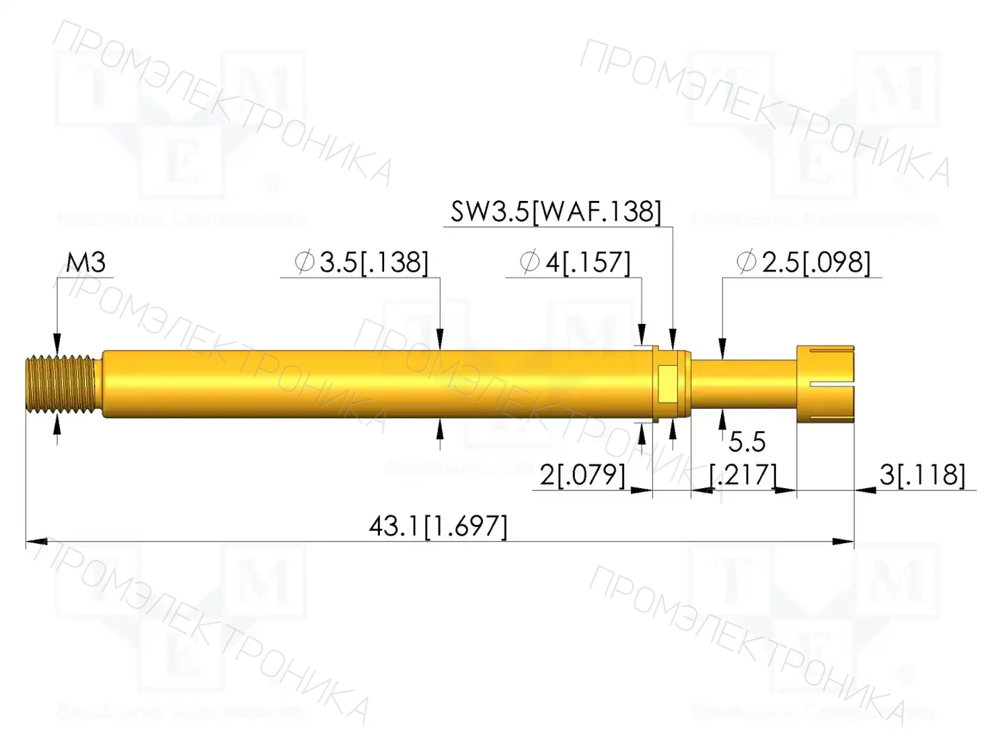 INGUN GKS-854 319 400 A 3002 M — Измерительные щупы