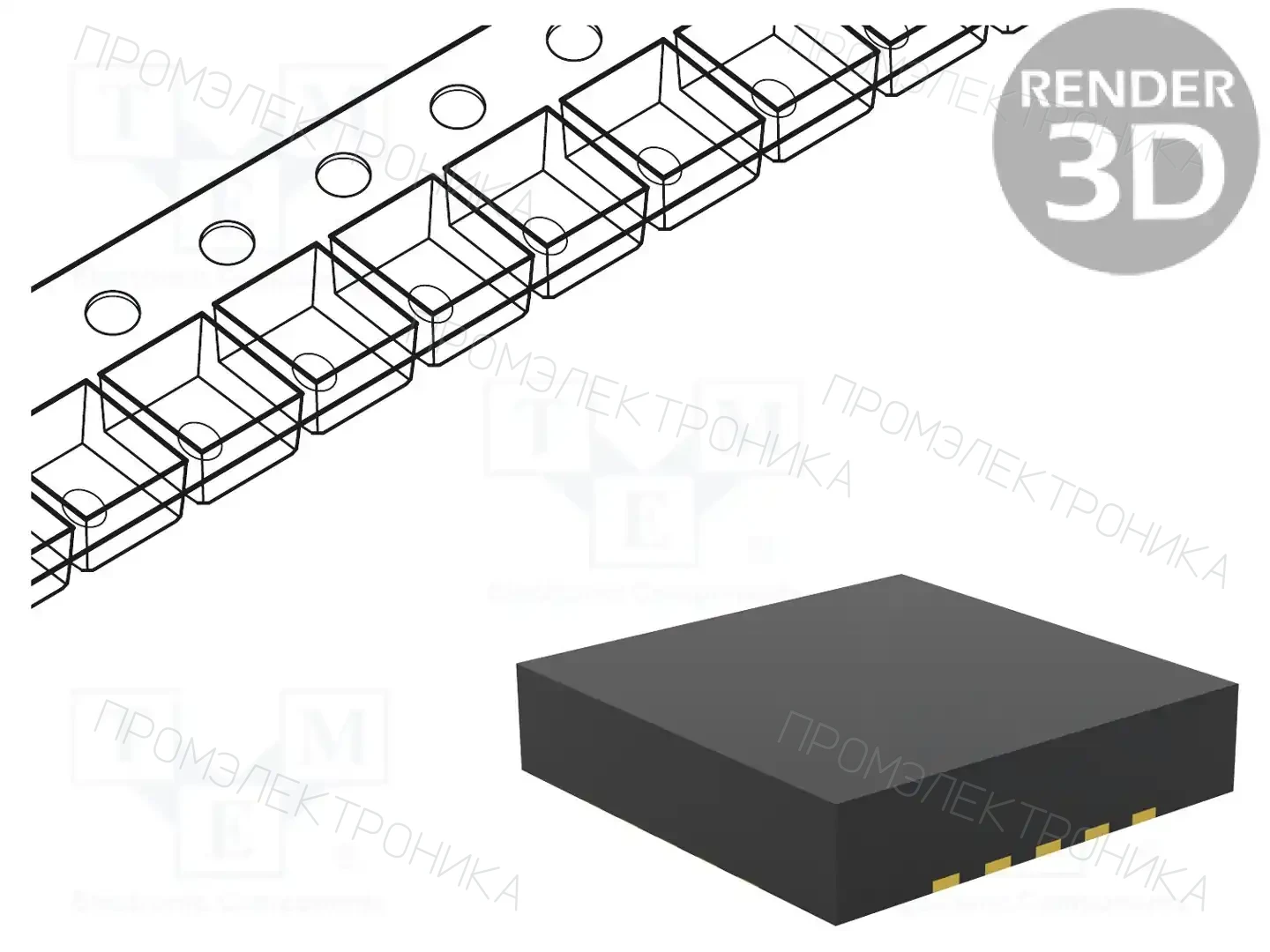 SEMTECH RCLAMP3304NATCT — Диоды защитные - сборки
