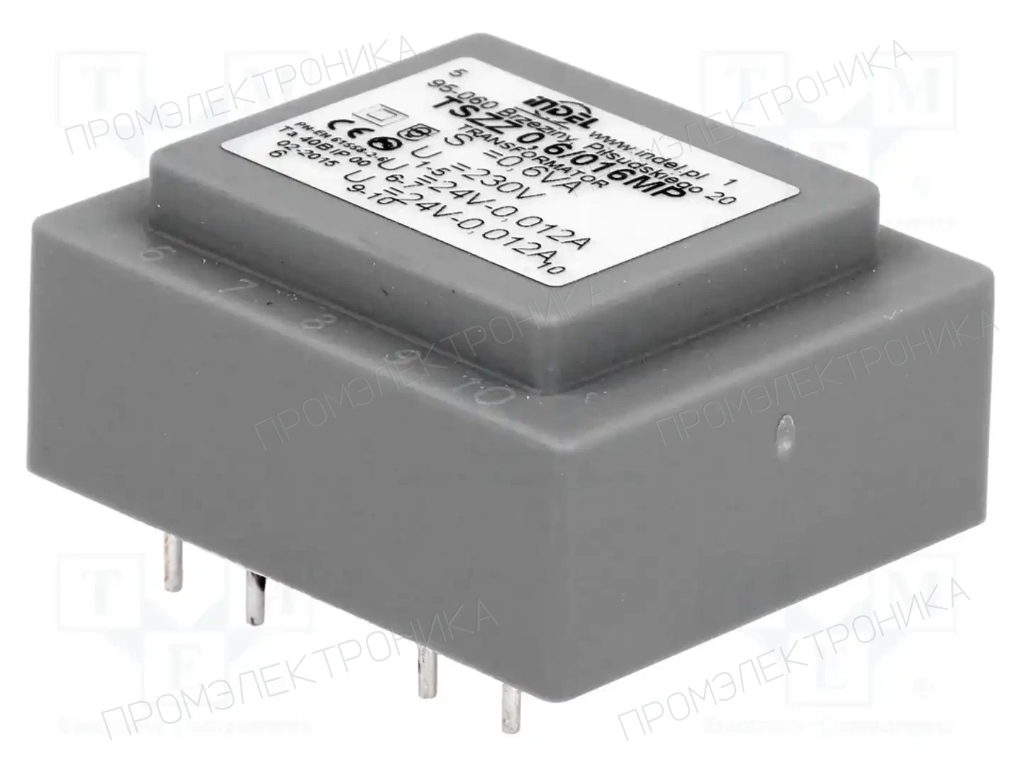 INDEL TSZZ0.6/016MP — Трансформаторы PCB