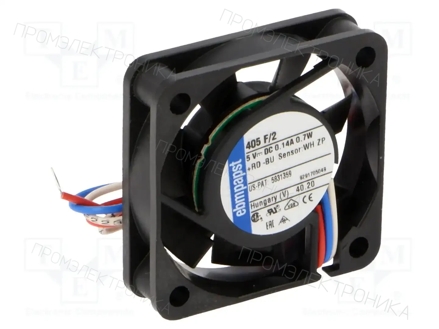 EBM-PAPST 405F/2 — Вентиляторы DC 5V