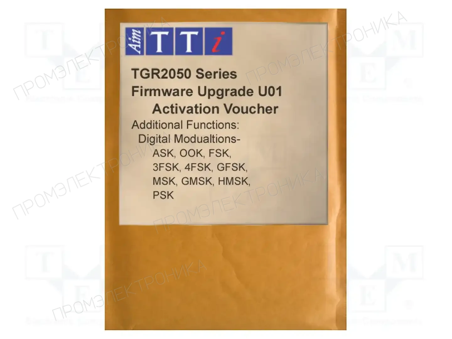 AIM-TTI TGR U01 — Генераторы и измерители частоты