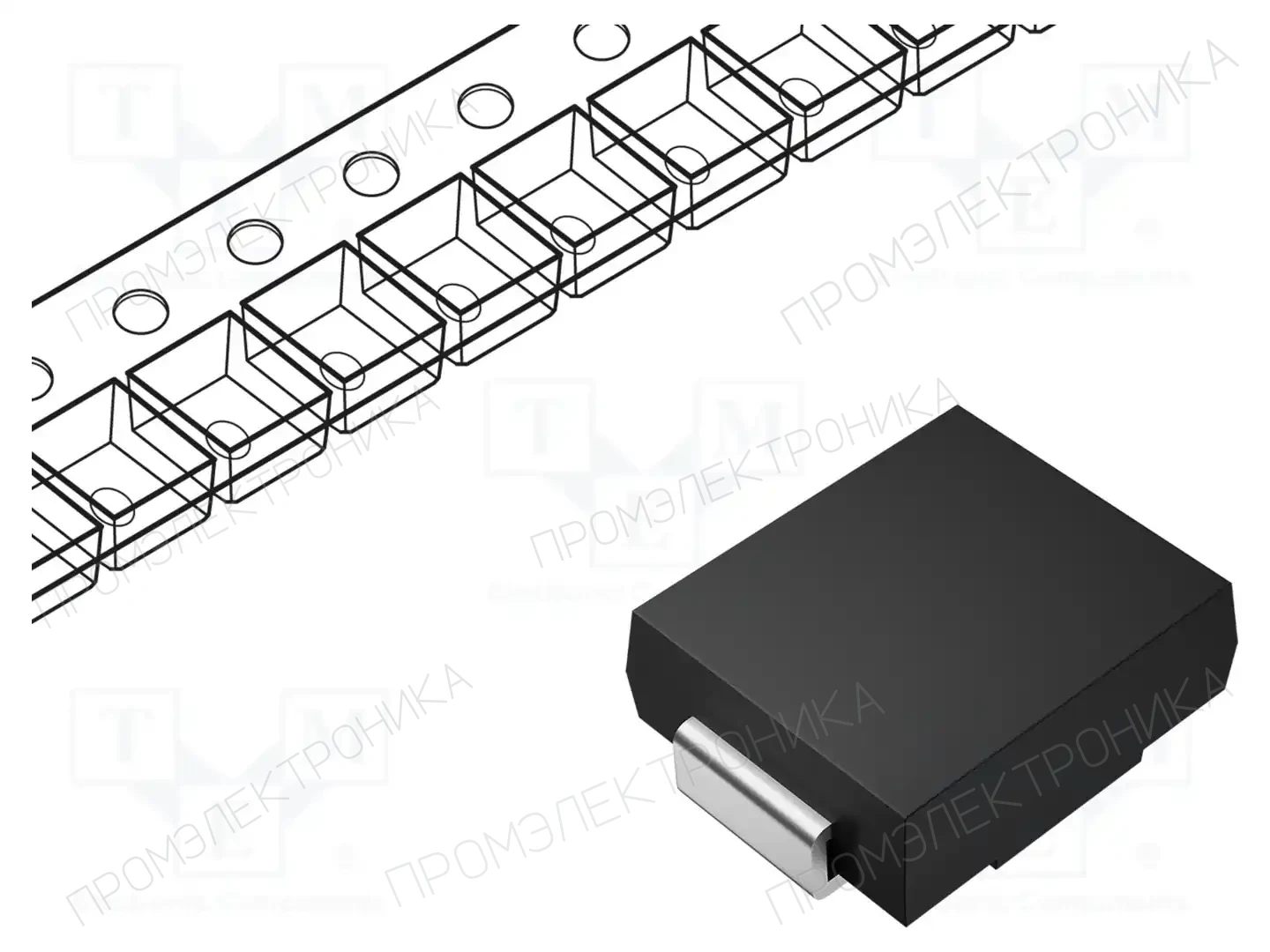 LUGUANG ELECTRONIC US3MB — Универсальные диоды SMD