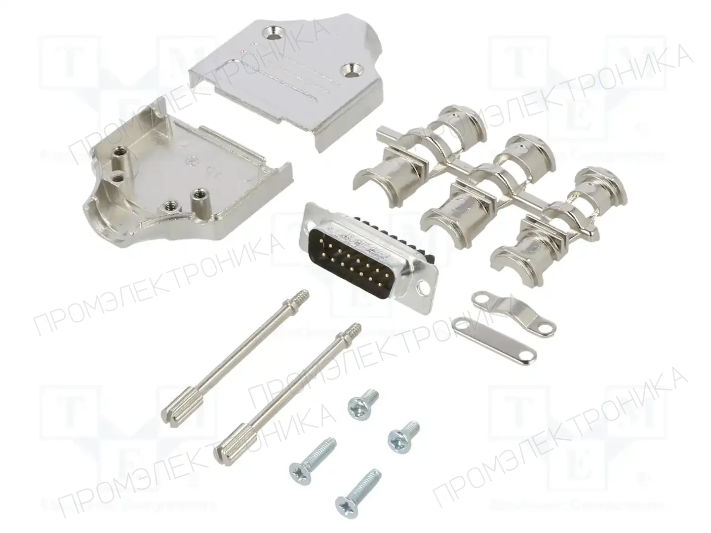 AMPHENOL COMMUNICATIONS SOLUTIONS L17MHDM15+L717DA15PST — Комплектные штекеры D-Sub