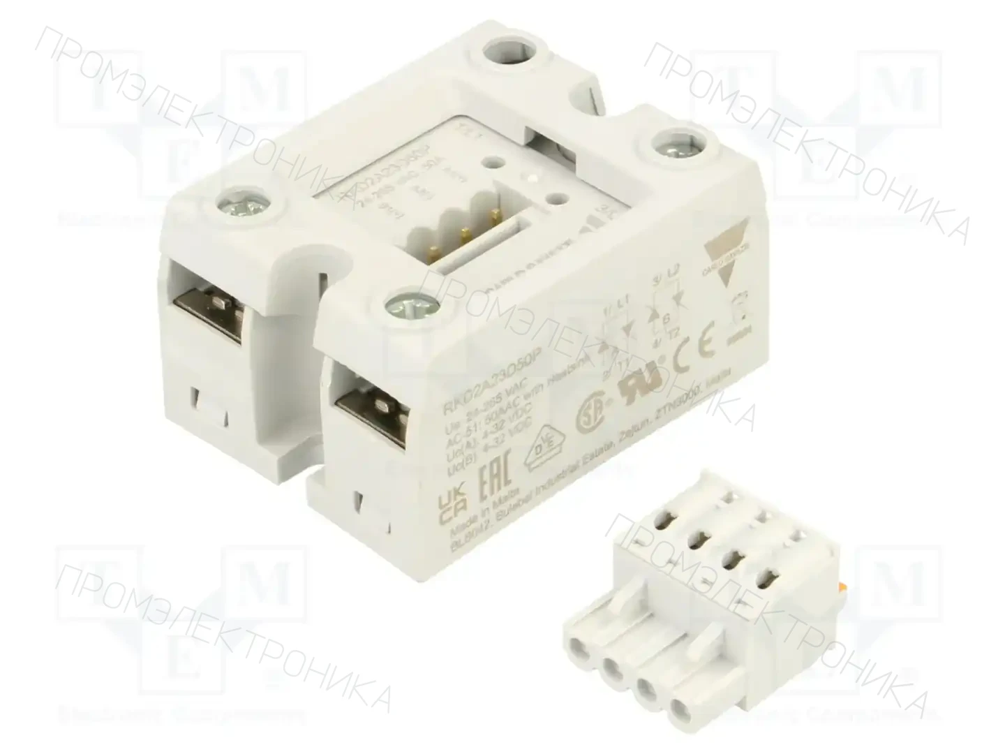 CARLO GAVAZZI RKD2A23D50P — Реле SSR трехфазные