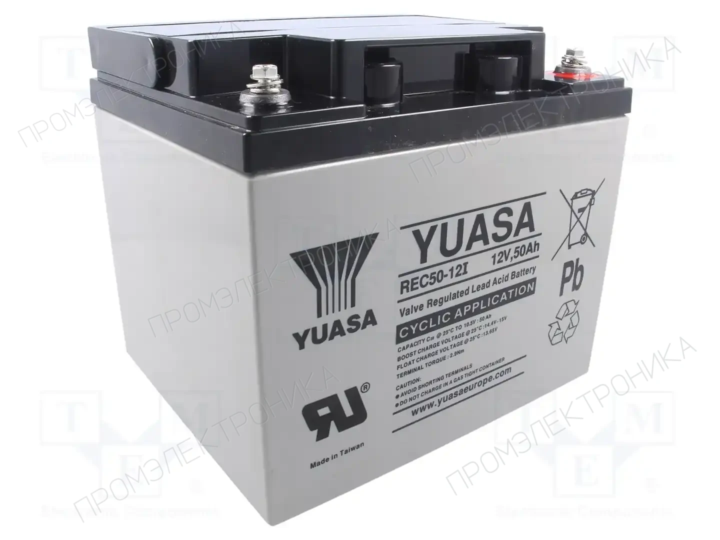 YUASA REC50-12I — Аккумуляторы кислотные